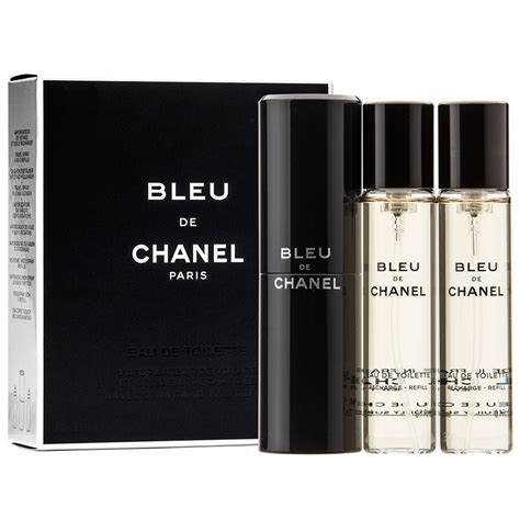 chanel bleu twist and spary|chanel bleu travel refills.